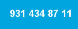 931 434 87 11 931 434 87 11
